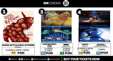 Catch our latest movies here at SM Cinema Muntinlupa.